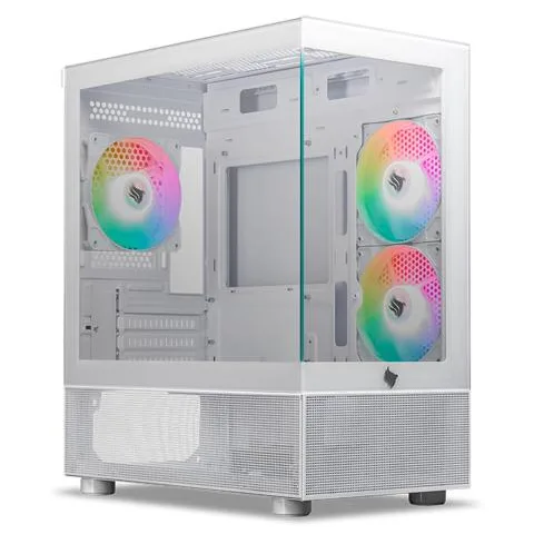 Gabinete Pichau Magpie 4, variante Branco, vista principal