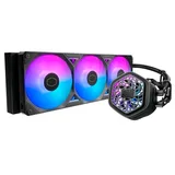 Cooler Cooler Master Masterliquid Atmos II VRM Fan, vista em perspectiva.