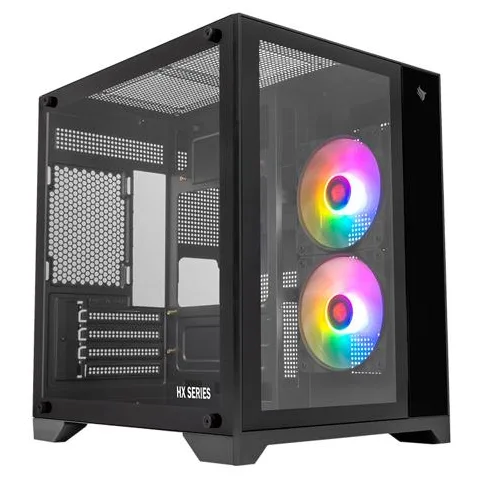 Gabinete Pichau HX110, variante Preto, vista principal