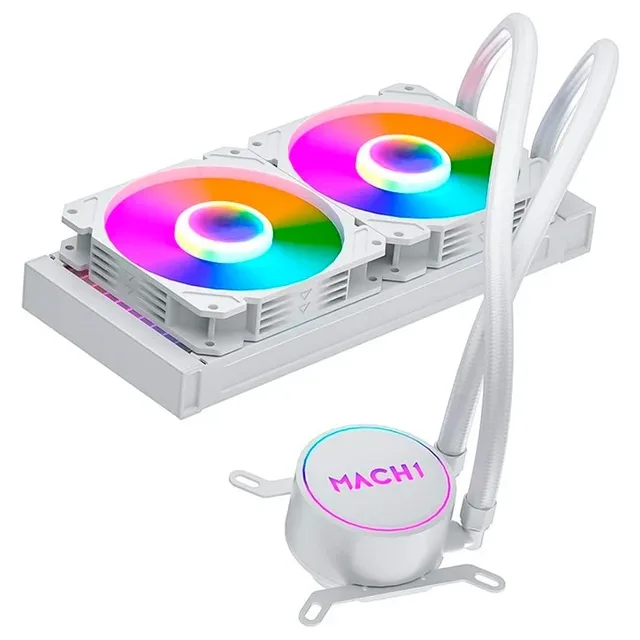 MACH1 Water Cooler MACH1 Logic 240, vista em perspectiva