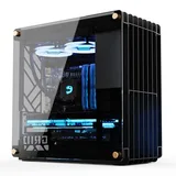 Gabinete Mloong Grid, variante Preto, vista principal