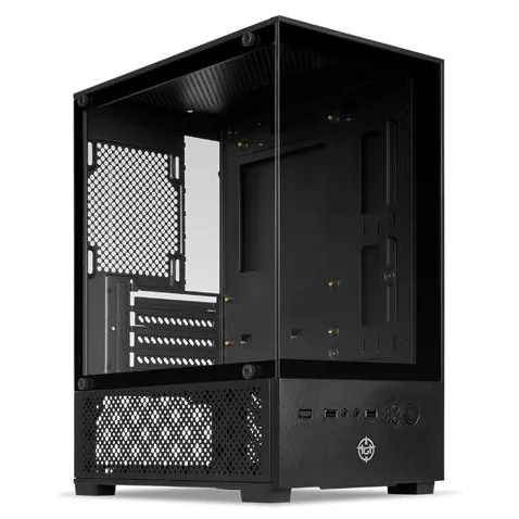 Gabinete TGT Legion, variante Preto, vista principal