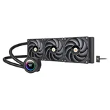 Cooler Thermaltake Toughliquid 360 EX Pro, vista em perspectiva.