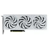 Palit GeForce RTX 5070 White OC, vista frontal das ventoinhas