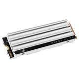 Corsair MP600 ELITE para PS5 Branco 1 TB, vista da etiqueta