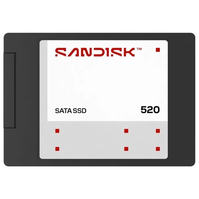 SanDisk 520 1 TB, vista da etiqueta