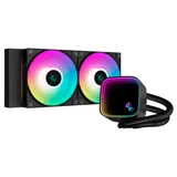 Cooler DeepCool LS520 SE, vista em perspectiva.