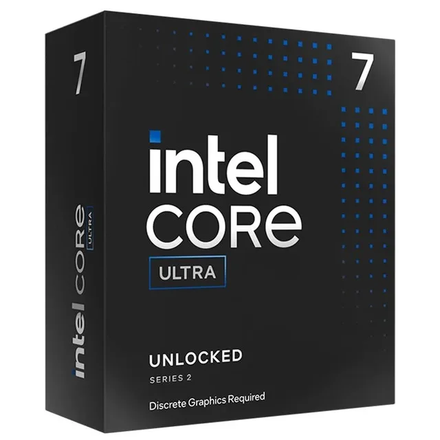 Embalagem do processador Intel Core Ultra 7 265KF