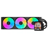 Cooler Aigo Darkflash DV360S, preto, vista em perspectiva.