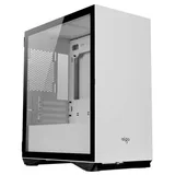Gabinete Aigo DarkFlash DLM 22 branco, vista frontal e lateral