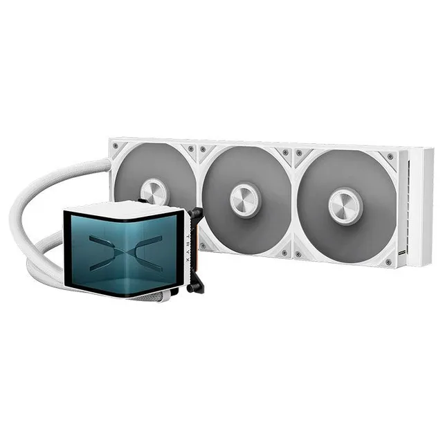 Cooler TRYX PANORAMA, vista em perspectiva.