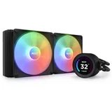 NZXT Kraken Elite 280 RGB, vista em perspectiva