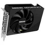 Inno3D GeForce RTX 5050 COMPACT, vista frontal das ventoinhas.