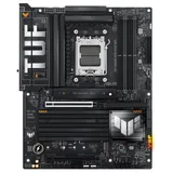 Placa-mãe ASUS TUF GAMING X870-PLUS WIFI, vista frontal, sem perspectiva