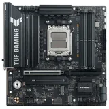 Placa-mãe ASUS TUF GAMING B850M-E WIFI, vista frontal, sem perspectiva