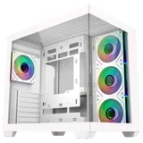 Gabinete Cooler Master Elite 681, vista frontal e lateral