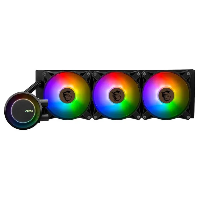 MSI MAG CORELIQUID E360, vista em perspectiva