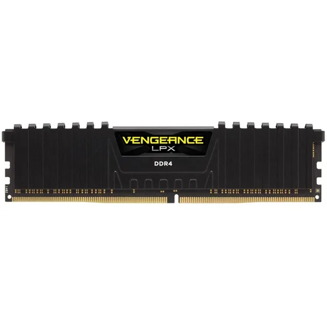 Corsair VENGEANCE LPX, vista lateral do kit com 1 módulo