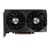 Placa de vídeo Gigabyte GeForce RTX 3060 WINDFORCE OC 12G (Rev. 2.0), 12 GB, vista frontal das ventoinhas
