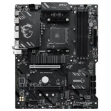 Placa-mãe MSI B550 GAMING WIFI6E, vista frontal, sem perspectiva