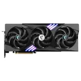 MSI GeForce RTX 5070 Ti 16G GAMING TRIO OC, placa sem embalagem com o lado das ventoinhas visível