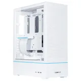 Gabinete Lian Li SUP01, vista frontal e lateral