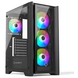 Gabinete Husky Dome 100, vista frontal e lateral