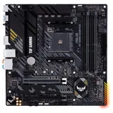 Placa-mãe ASUS TUF GAMING B550M-PLUS, vista frontal, sem perspectiva