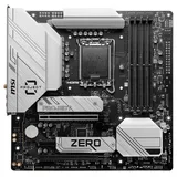Placa-mãe MSI B760M PROJECT ZERO, vista frontal, sem perspectiva