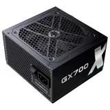 Gamemax GX700 700 W, fonte em perspectiva sem embalagem