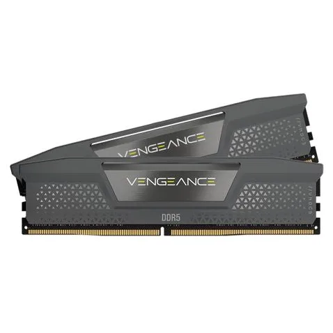 Memória RAM Corsair Vengeance 32 GB (2x16 GB) DDR5-6000 CL28 Cinza, cor Preto, vista principal