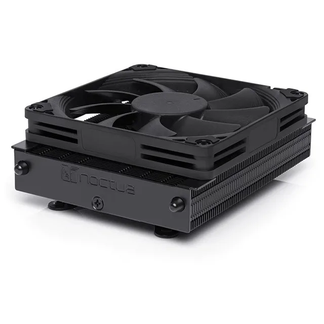Cooler Noctua NH-L9a-AM4 chromax, vista em perspectiva.