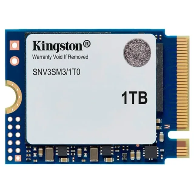 Kingston NV3 1 TB, vista da etiqueta