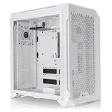 Gabinete Thermaltake CTE C700 Air Snow branco, vista frontal e lateral