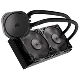 Corsair NAUTILUS 240 RS, radiador, duas ventoinhas e bloco em perspectiva