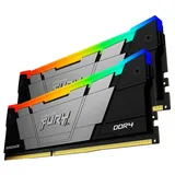 Kingston FURY Renegade RGB, vista lateral do kit com 2 módulos de 8 GB