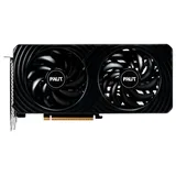 Palit GeForce RTX 5060 Ti Dual 8GB, vista frontal das ventoinhas.