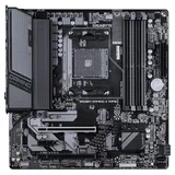 Placa-mãe Gigabyte B550M Gaming X Wifi6, vista frontal