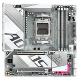 Placa-mãe Gigabyte B850M Aorus Elite WIFI6E Ice, vista frontal