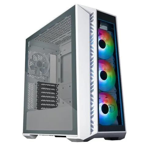Gabinete Cooler Master Masterbox 520, variante Branco, vista principal