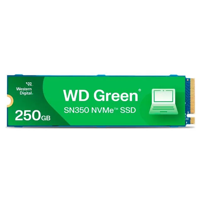 Armazenamento Western Digital Green SN350, SKU WDS250G2G0C.
