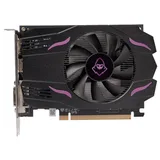 Placa de vídeo Mancer Radeon RX 560 Streaky, 4 GB, vista frontal das ventoinhas