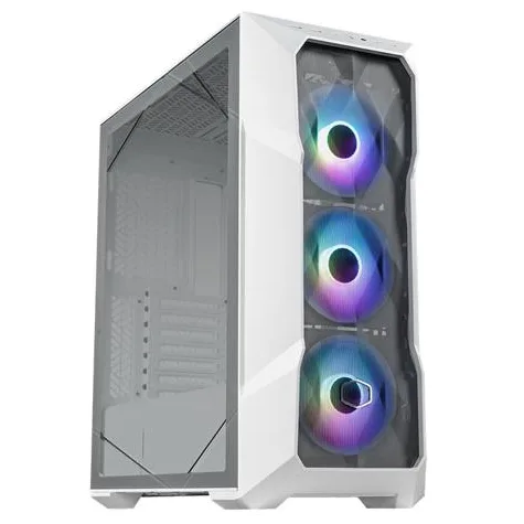 Gabinete Cooler Master TD500 Mesh V2, variante Branco, vista principal