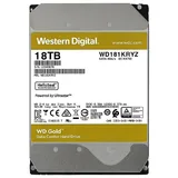Western Digital WD Gold 18 TB, vista da etiqueta