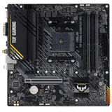 Placa-mãe ASUS TUF GAMING A520M-PLUS WIFI, vista frontal, sem perspectiva