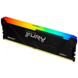 Kingston FURY Beast RGB, vista lateral do kit com 1 módulo
