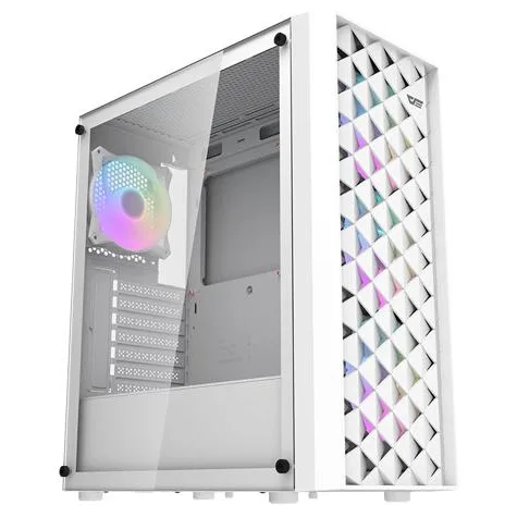 Gabinete Aigo Darkflash DK351, variante Branco, vista principal