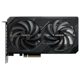 Placa de vídeo Gigabyte GeForce RTX 5060 Ti WINDFORCE 8G, 8 GB, vista frontal das ventoinhas