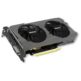 Inno3D GEFORCE RTX 3050 6GB TWIN X2, vista frontal das ventoinhas.