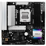 Placa-mãe ASRock A620AM Pro RS, vista frontal, sem perspectiva
